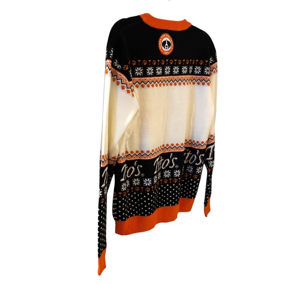 Tito’s Handmade Vodka Holiday Sweater “Let It Pour” Size Small UNISEX Christmas - Picture 11 of 15